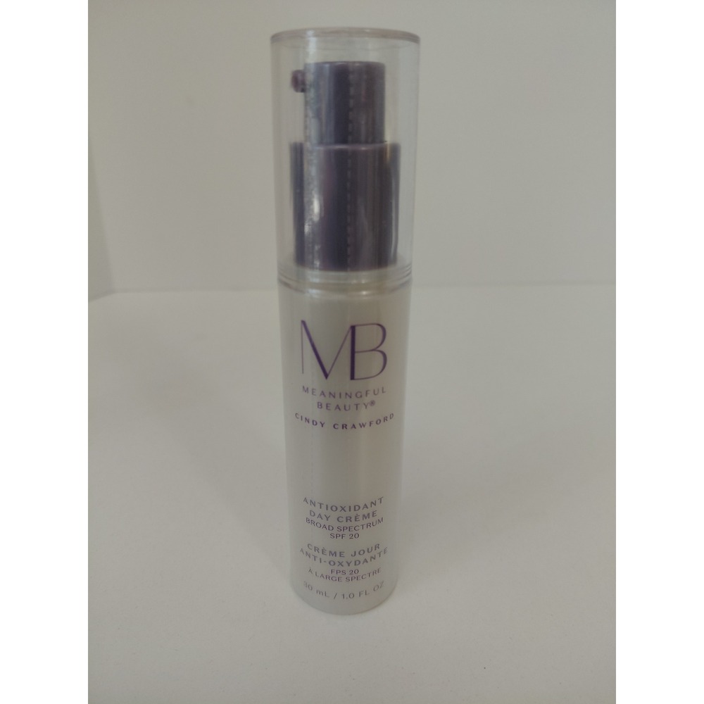 Meaningful Beauty Cindy Crawford Antioxidant Day Creme SPF 20 1oz Sealed READ
